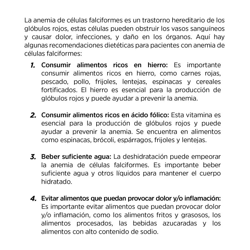 MÓDULO IV- DIETA PARA PACIENTES CON ANEMIA DE CÉLULAS FALCIFORMES -03